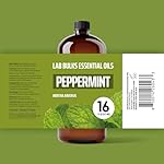 Lab Bulks Essential Oil Peppermint Essential Oil, 16 oz Bottle for Diffusers, House Cleaning, Candles, 1 Pack, Aromatherapy Oil - Image 2