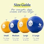 Race&Herd 18" Original XXL Herding Ball for Dogs - Herding Toys, Giant Dog Ball for Australian Shepherds, Border Collies - Durable Dog Outdoor Training Toy for Small Breeds (Gold) - Image 5