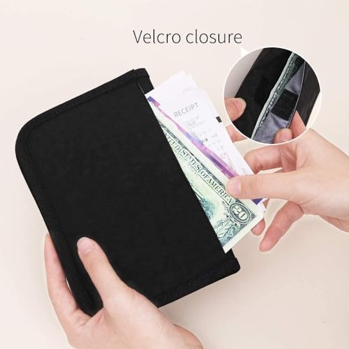 iN. Slim credit card holder wallet, Gift card display case, Minimalist light thin card storage case rfid blocking for men & women, with 28 slots in black4