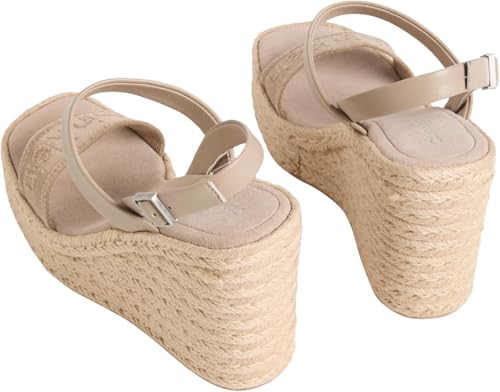 Calvin Klein Femme Wedge Espad 70 Webbing LTH Hw0hw02901 Espadrilles compensées Nomad - vue 2