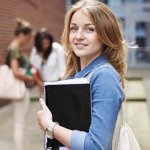 Geldtasche, 4 Stück Geldtaschen Banktasche, 24 x 18 cm A5 Geldmappe, Wasserdichte Oxford Geld Tasche mit Reißverschluss, Schwarz Dokumententasche, Aufbewahrungstasche für Haushalt, Business und Schule