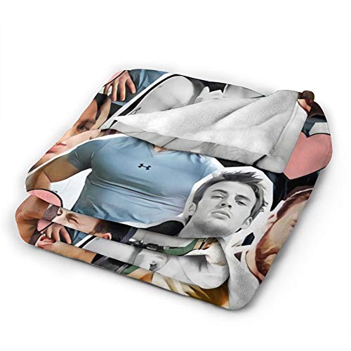 Chris Evans Gifts For Women Throw Blankets Baby Warm ,For Sofa, Bed,Living Room, Durable Home Decor Flannel Blanket For Adult And Kids (80"X60") #TOP1