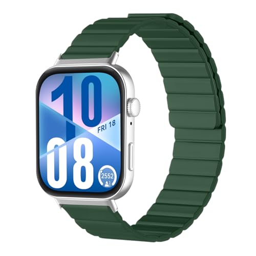 [MokaZii] ���C�o���h Huawei Watch Fit 5 Pro / 5 / Fit 4 Pro / 4 / 3 �Ή� �ւ��x���g �V���R�[�� �y�� �ʋC�� �ϋv�� �h�� �o���h Huawei Watch Fit 5 pro / 5 / 4 p