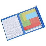 Les disques à code couleur avec un marquage clair simplifient les opérations de fractions et offrent un apprentissage interactif grâce à l'assemblage et démontage magnétiques pour les cours de mathématiques ou l'enseignement à domicile