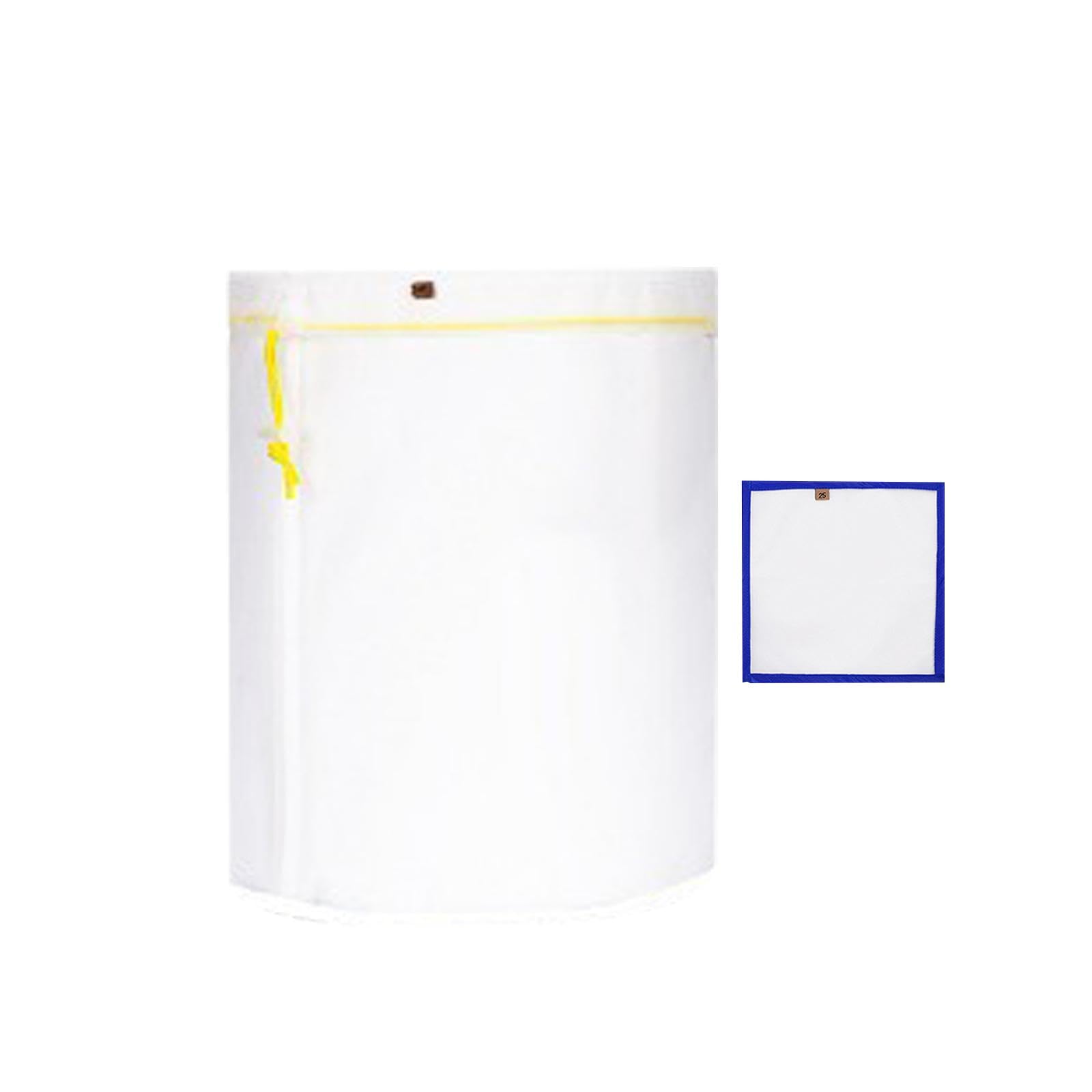 Mesh Filtration Bag Versatile Household Practical Easy to Clean 5 Gallon White 45 Microns-picture-23