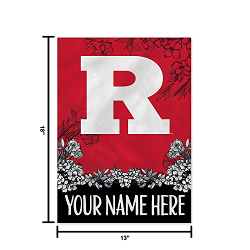 Image of Rico Industries NCAA Standard /Primary Personalized Garden Flag