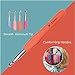 Yarniss 20 Sizes Crochet Hooks 0.5mm-10mm, Ergonomic Crochet Hooks Set with Case for Arthritic Hands