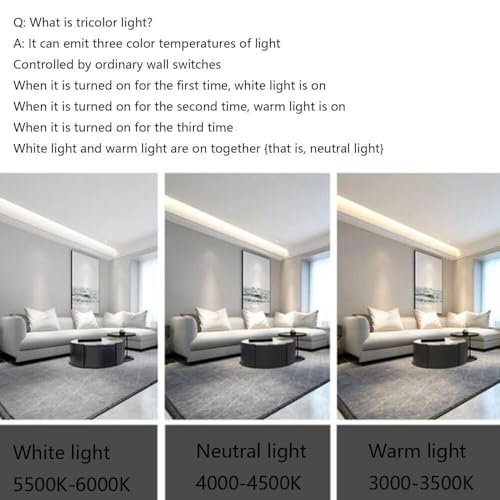Lámpara de techo LED ultrafina de veta de madera redonda regulable 3