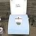 Elongated Toilet Seat Cover 10 Pcs Toilet Covers Disposable Potty Papers Self- Flushing Paper Safety Cover Keep Toilets Clean for Commercial Home Travel Use Portable Toilet