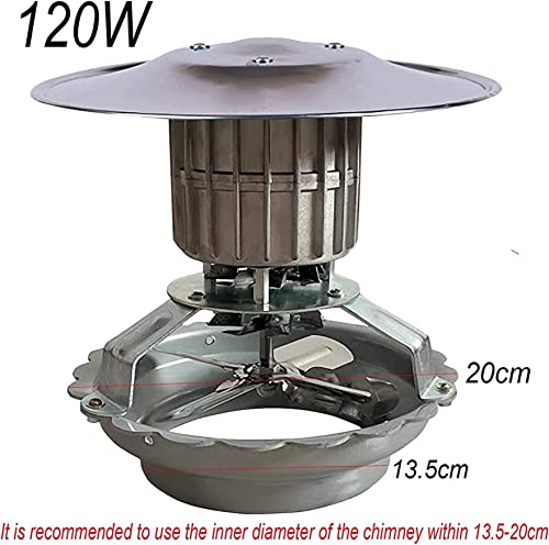 Ventilateur de repêchage induit cheminée anti refoulement