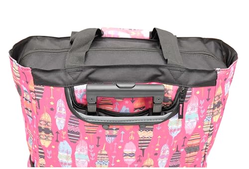 Multi-Purpose Rolling Tote-Feather4
