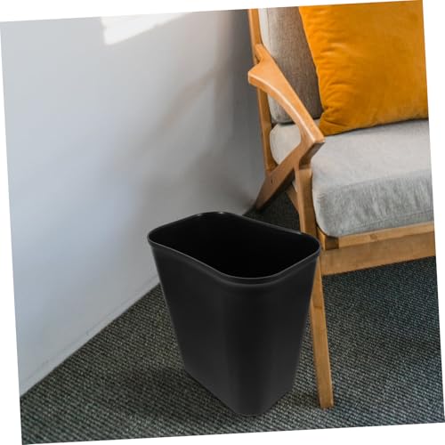 Caneca cuadrada de basura gris para hogar y hotel miniatura 3