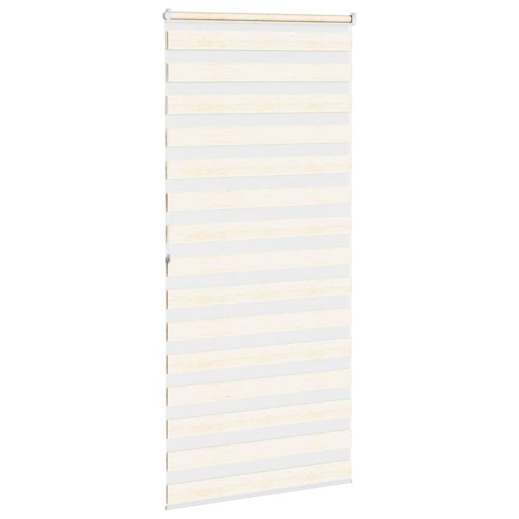 Store Zebre Beige Marbre Largeur Tissu 100,9 cm Polyester