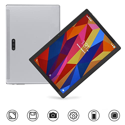 Tablet de 10,1 Polegadas, Câmeras Duplas 2,4 5G WiFi IPS Tablet 8800mAh Bateria para Casa (Plugue do