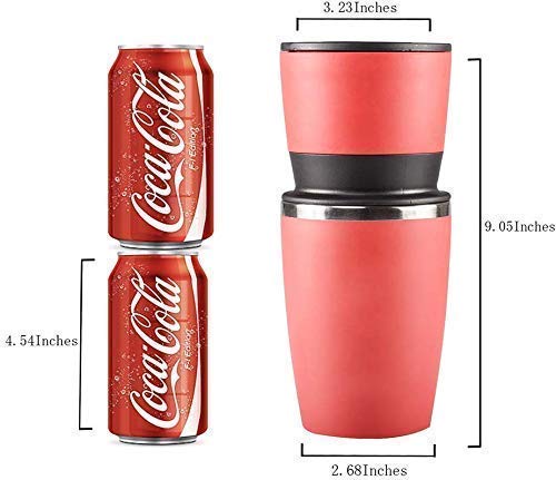 SXLCKJ Molinillo de café de Mano portátil, Molinillo de Mano portátil para el hogar, máquina de café pequeña, máquina de… - Imagen 8