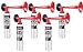 Price comparison product image EVAQ8 Pack of 5 Emergency Air Horns for Warnings, Drills and as a Temporary Fire Alarm
