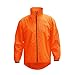 Produktbild FT Fashion Track Regenmantel  wasserdichte Jacke für Herren, Fahrradjacke für Herren, Hi-Vis leicht, winddicht und reflektierend, mit Gesäßtasche, Orange, M