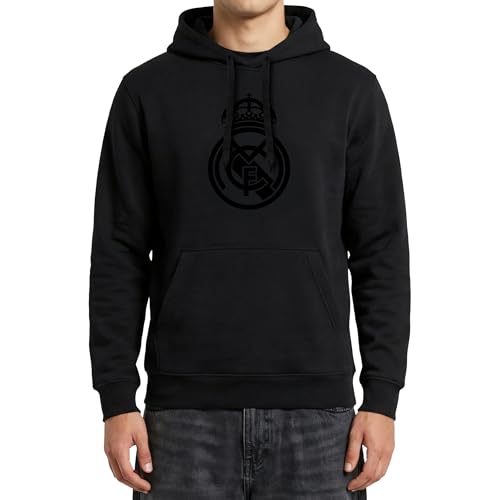 Icon Sports Soccer Blackout Hoodie  Officially Licensed Unisex Adult Long Sleeve Hooded Sweatshirt