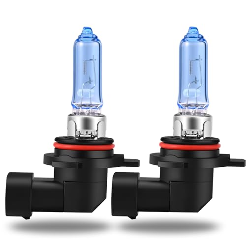 Briteye 9012 HIR2 Halogen Lampen 4300K Gelblich Weißes Licht 12V 55W mit E Prüfzeichen Scheinwerferlampe (2 Stücke)