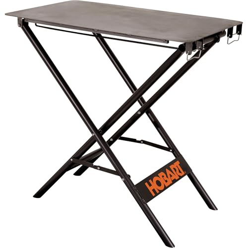 Product Image of the Hobart Portable Folding Welding Table- 35inL x 19.5inW x 34inH Steel