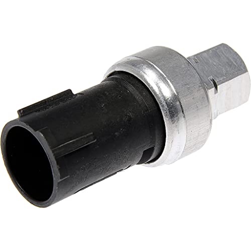 KarParts360 for Ford F-150 2004 2005 2006 HVAC Pressure Switch | Metal Housing | 10 A Amperage Rating | Black | Male Connector Gender | Round Connector Shape | Replacement for 6L3Z19D594A