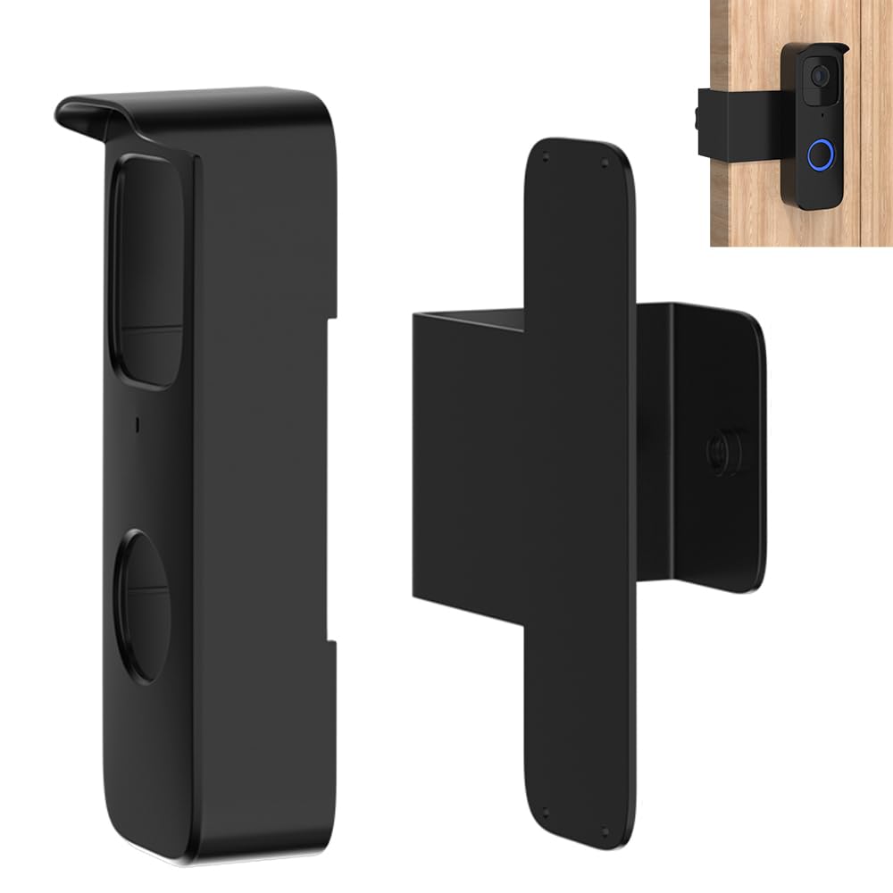 Blink Doorbell Mount, Anti Theft Blink Video Doorbell Mount, No Drill Door Mount for Blink Video Doorbell Camera, No Block...