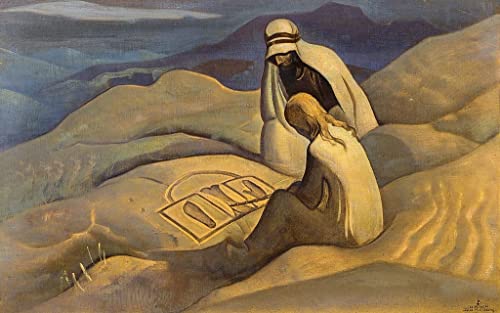 Affiche Signes du Christ Roerich 60x90cm pour habiller un grand mur vide