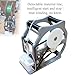 Wsexyy Intelligent Wire Winding Machine, 3D Industrial Filament Respooler with Smart Start and Stop, Welding Thread Winder for 1kg Spools, Wrap Neatly and Reduces Tangling, for 3D Printing Materials