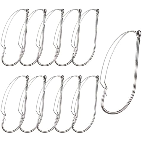 Molain Wacky Weedless Hooks 2/0 Cover
