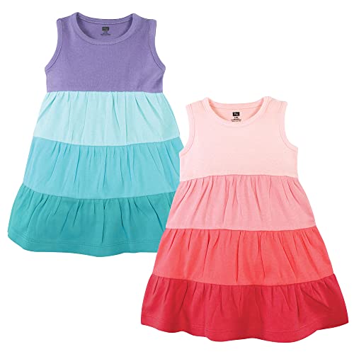 Image of Hudson Baby Girl's Cotton Dresses