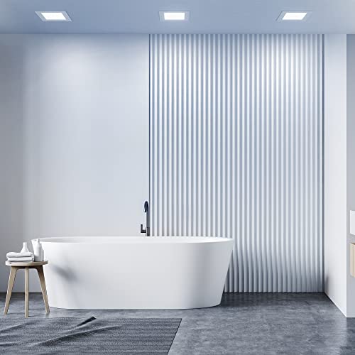 Luminária Inteligente 24W 3000-6500k Wifi Elgin Quadrada de Embutir compatível com Alexa e Google Ho