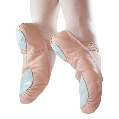 Danzcue Child Split Sole Leather Ballet Slipper2