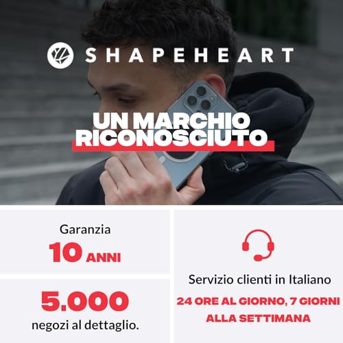Shapeheart Innovazione Francese, Porta Cellulare Bici Con Tasca Magnetica Staccabile, Porta Telefono Bici Impermeabile, Universale, Supporto Cellulare Bici Per Manubrio, Mtb - 7