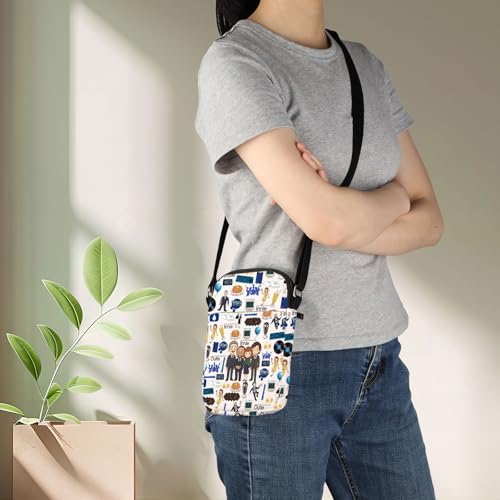 KEYCHIN Lumon Industries Crossbody Bag The Work Is Mysterious And Important Gifts Macrodata Refinement Shoulder Bag4