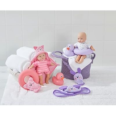 Madame Alexander 8-Inch Splash and Play Cuties Doll, Lavender