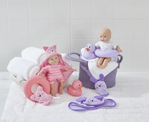 Madame Alexander 8-Inch Splash and Play Cuties Doll, Lavender