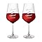 Coppia Calici Personalizzati Set da 2 calici vino personalizzati, calici persona