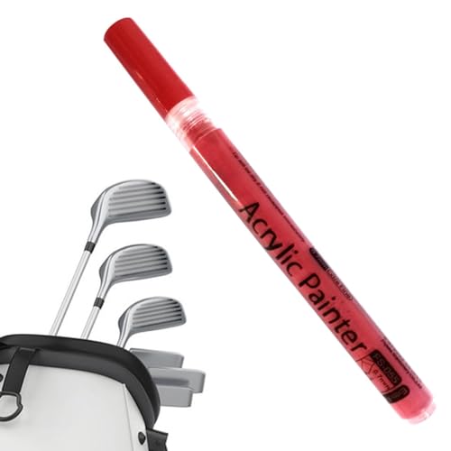 ゴルフボールライナーマーカーペン マーカーペンカラフル 耐久性アクリルペインターゴルフクラブ 色変更ペン 練習初心者 ゴルファーコーチ 線画合わせマークツール ゴルフアクセサリー 油性マーカー 看護師バッジ用 1/4個 4色