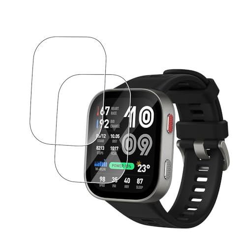 �yBARDATS�z�ی�t�B���� For Amazfit Bip Max �p �K���X�t�B���� 9H�d�x �����ߗ�/�w��h�~/�����z��/��������/��U�h�~/�C�A�[���y2���Z�b�g�z