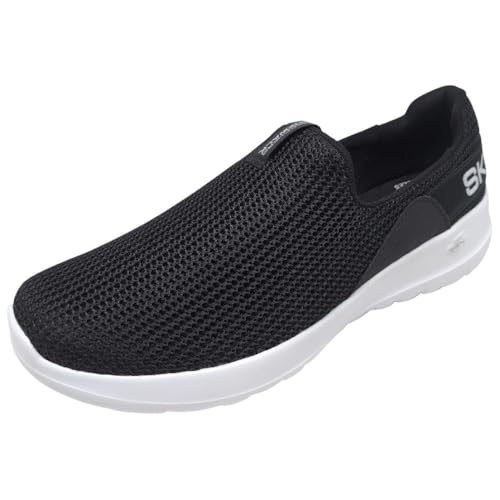 Tênis Skechers Feminino Slip On Go Walk Joy Preto/branco 896365br-bkw-35