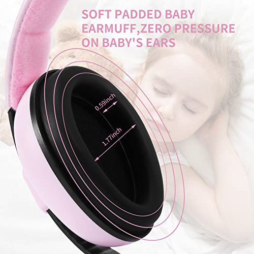 Noise Cancelling Headphones for Kids,Noise Cancelling Headphones Wired,Baby Ear Defenders for Babies and Toddlers 12 to 36 Months - Image 4