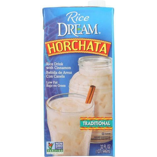 Dream Horchata, Traditional Rice Drink with Cinnamon, 32oz (Pack of 6)