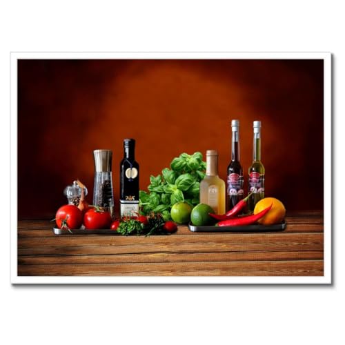 Poster Épices pour la cuisine 70x50 cm pour créer une ambiance de grand chef