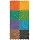 8-piece deep-coloured mats