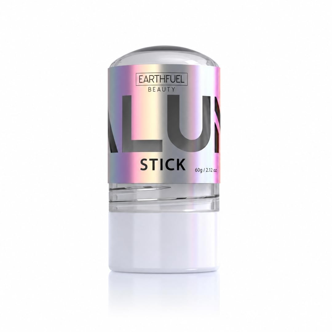 (60gm) Pure Alum Deodorant Stick – Pure Fitkari Crystal for Daily Odor Control and Long-Lasting Freshness for Men & Women Pack of-1-image-1
