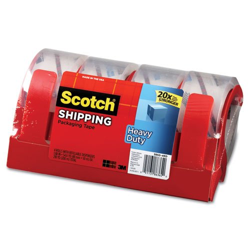 Scotch® Heavy Duty Shipping Packaging Tape - Thumbnail 3
