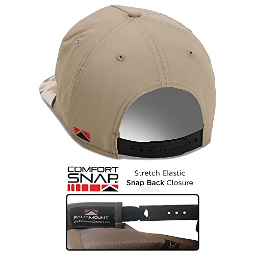 Paramount Outdoors Brown Trout Fly Fishing Trucker Style Rope Cap, 5-Panel Trucker, Comfortsnap Snapback, Fly Fishing Cap #TOP2