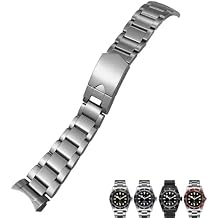 22mm 316L Stainless Steel Watchband Fit for Tudor Heritage Black Bay Pelagos Silver Bracelets Solid Watch Strap