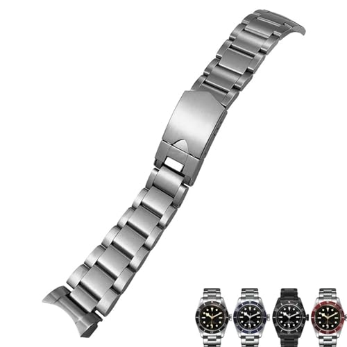 Morbidezza moderata, molto comodo da indossare, cinturino/cinturino modellato, forte e durevole, resistente all'usura, adatto per l'orologio originale.