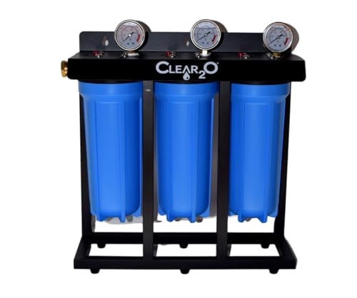CLEAR2O® RV Triple Canister Water Filtration System - CTC300
